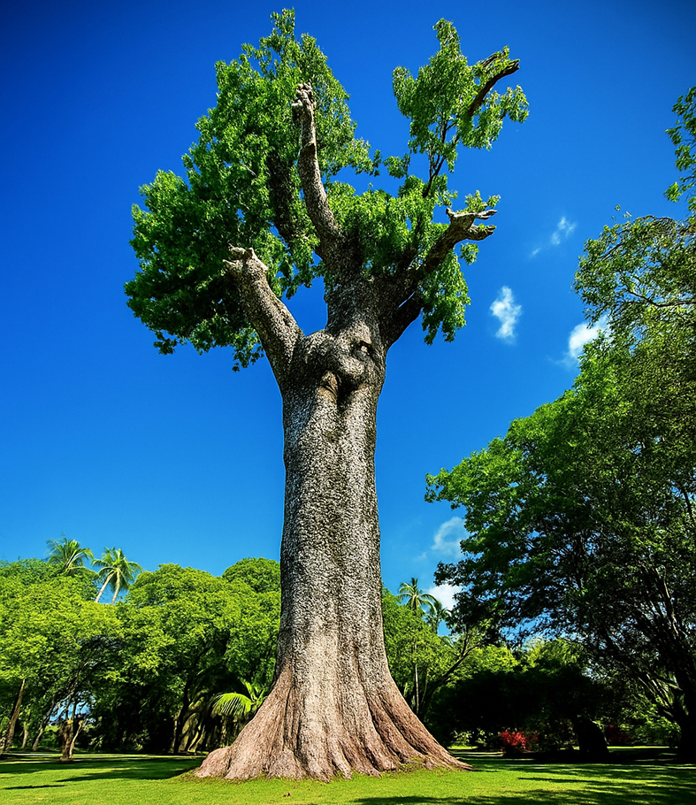 Baobab Jardin de Pamplemousses île Maurice