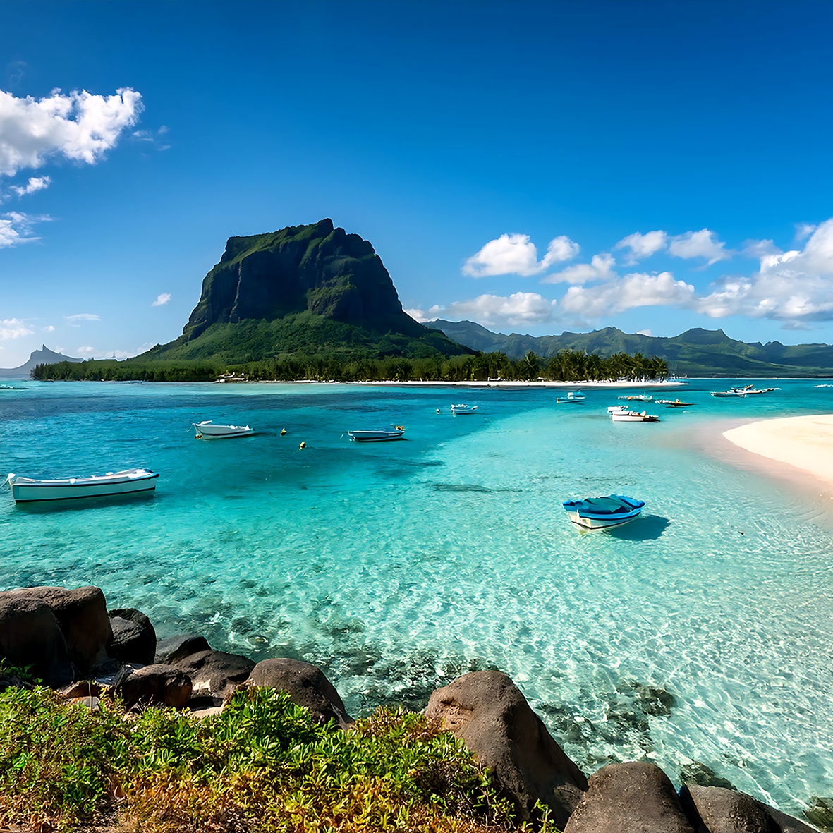 Morne Brabant océan Indien île Maurice