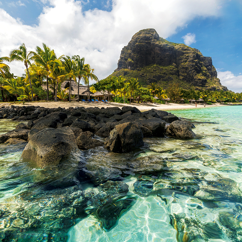 Plage Morne Brabant île Maurice