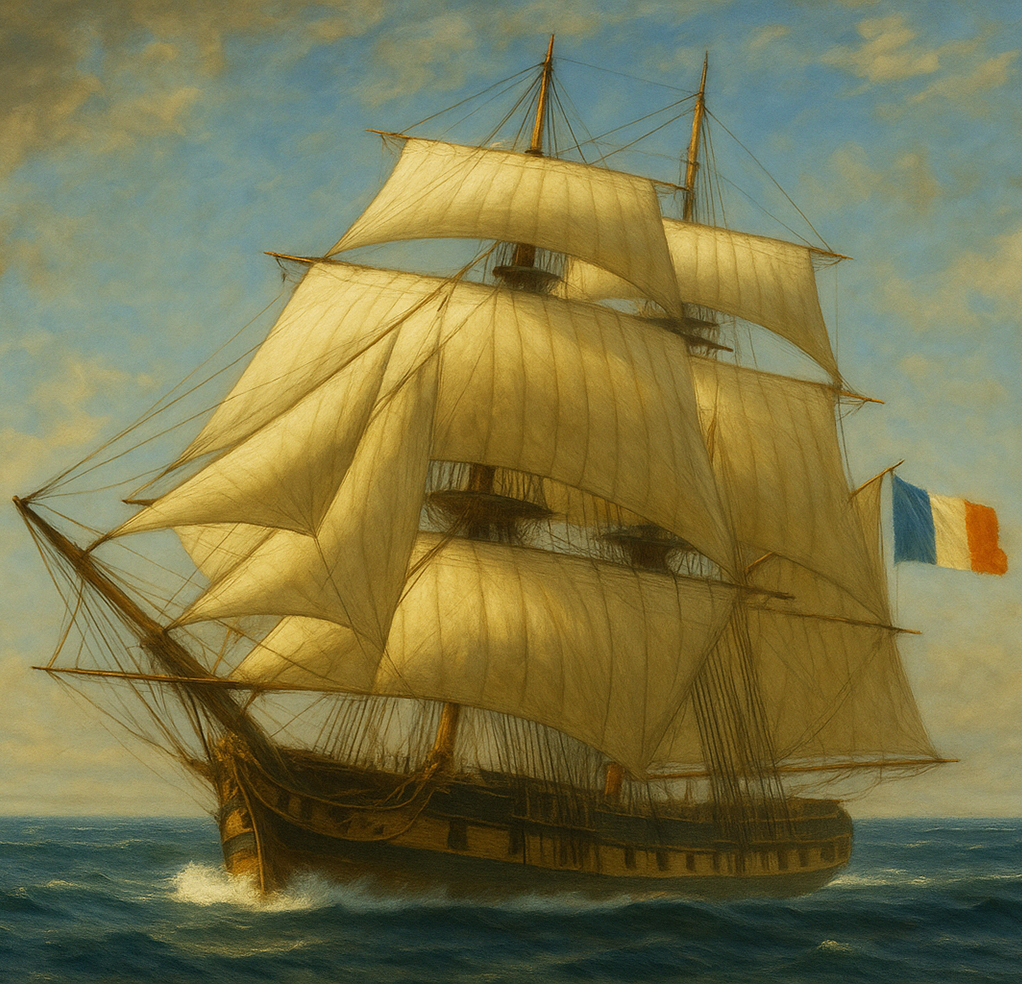 bateau corsaire océan Indien île Maurice