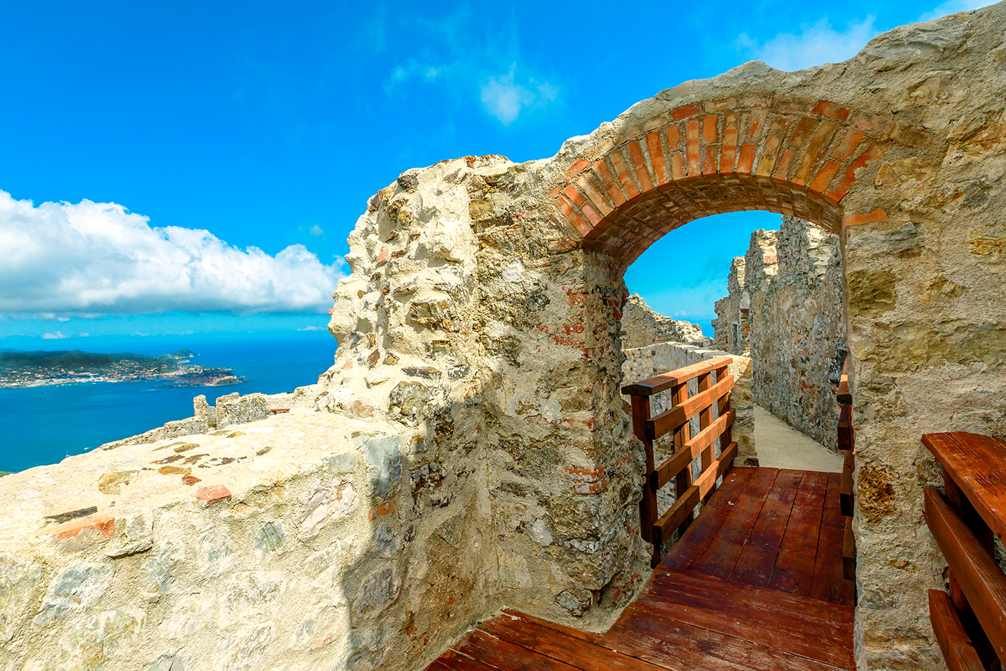 Castello del Volterraio île d'Elbe