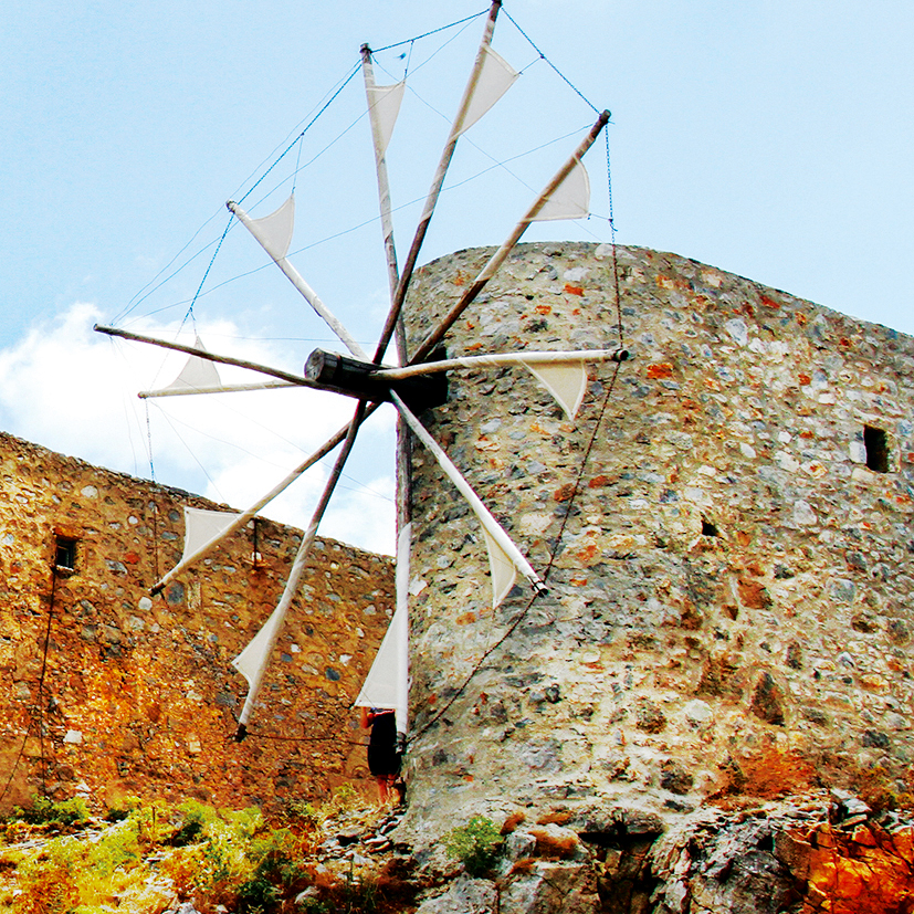 Moulin plateau du Lassithi Crète