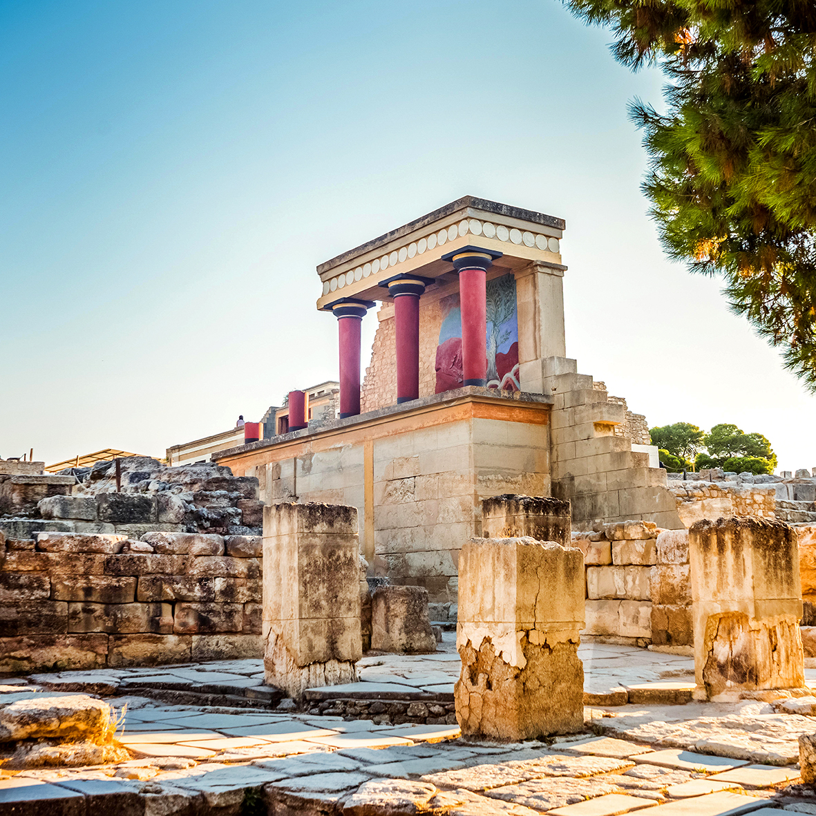Palais de Knossos Héraklion Crète