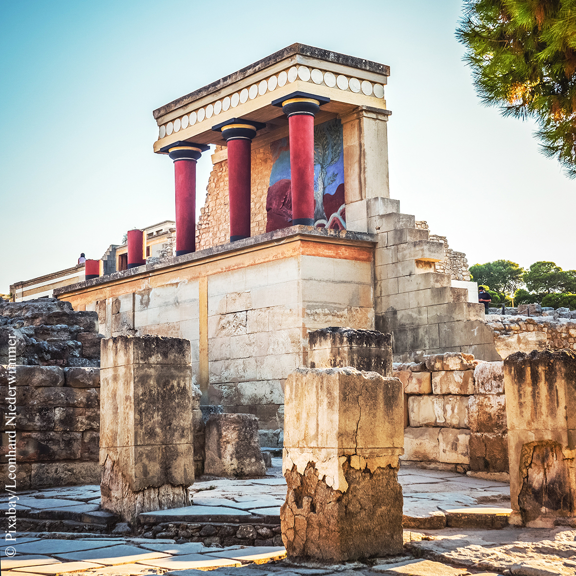 Palais de Knossos Héraklion Crète