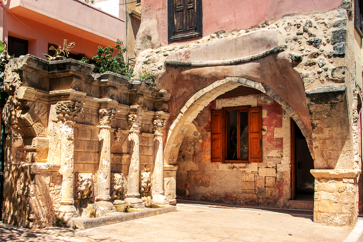 Fontaine Rimondi Réthymnon Crète