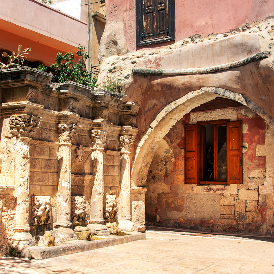 Fontaine Rimondi Réthymnon Crète
