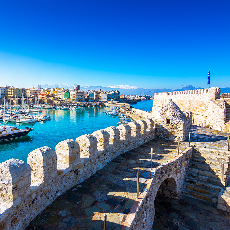 Fort de Koules Port Héraklion Crète